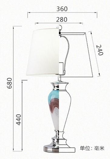 Modern Simple and Luxurious Design of Bedroom and Living Room Lamps