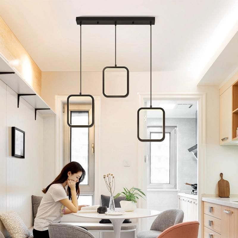 Simple Pendant Hanging Lights for Living Room Bedroom Kitchen Lighting Fixtures (WH-AP-07)
