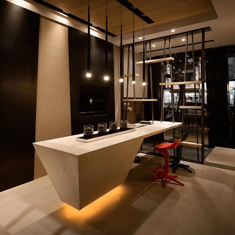 Staircase Chandelier Lamp Tube Style Modern Contracted Pendant Lamp Light