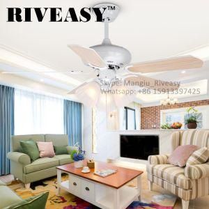 Pastoral Style Ceiling Fan Lamp for Sitting Room