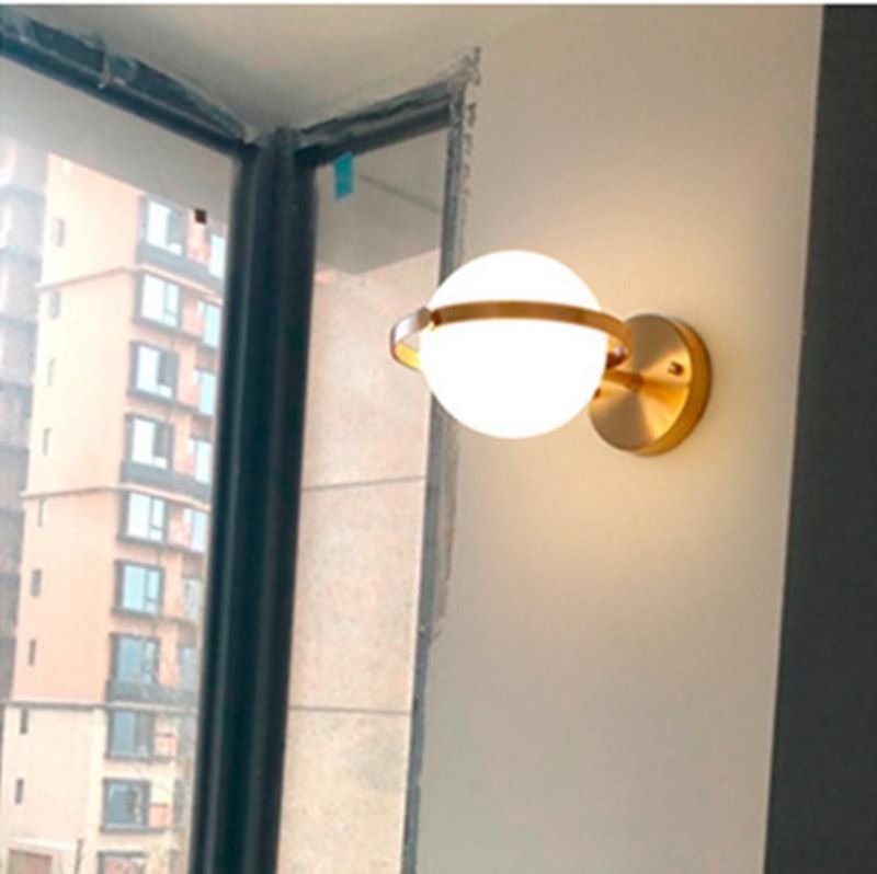 Modern Wall Lamp Noric All Copper Wall Lamps for Living Room Bedroom LED Wall Sconce (WH-OR-217)