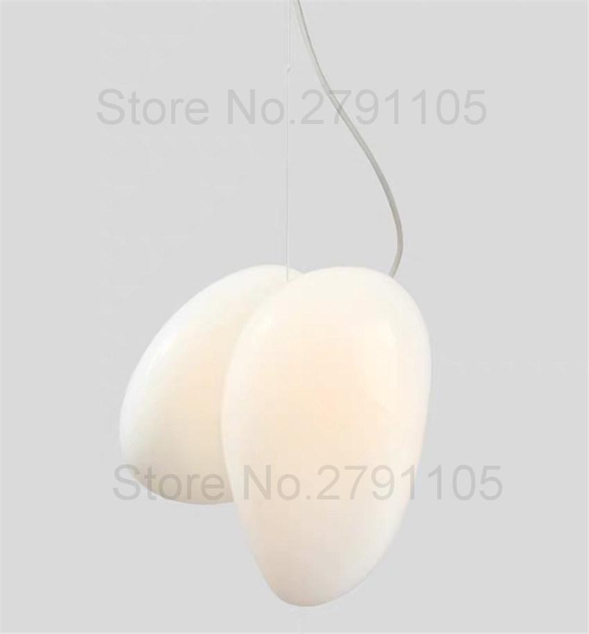 Post Modern 4 Colors Style Designer Pendant Lamp Special Shaped LED Glass Lamp Living Room Pendant Lamp (WH-AP-180)