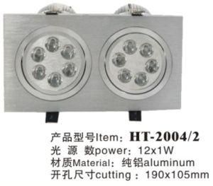 12*1W LED Down Light, Bean Gallbladder (HT-2004/2)