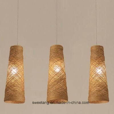 Home Decoration Lighting Rattan Pendant Light Pendant Lighting for Kitchen Island