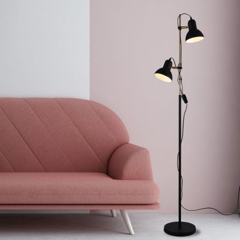 DIY Floor Lamp for Living Room Tall Modern Standing Lamp for Bedrooms, Office, Farmhouse