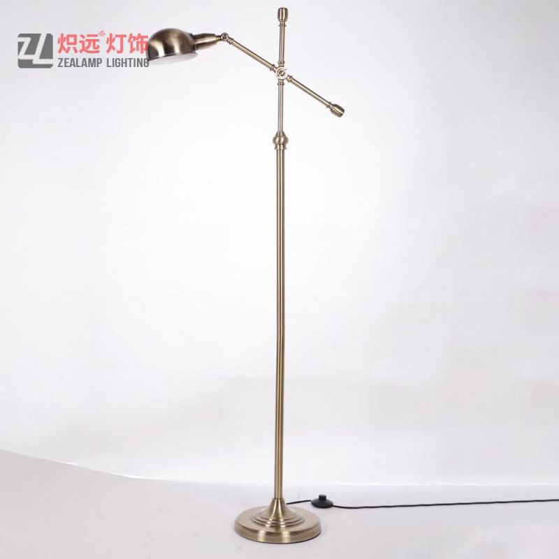 Hotel Project Standard Metal Rod Floor Lamp for Decoration