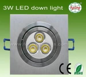 LED Recessed Down Light More Than 50000hr Life Span (XL-DL003PWADW-ORL)