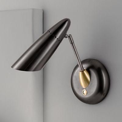 Postmodern Black Home Dopet Wall Sconce Lamp for Living Room