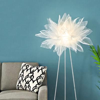 Nordic Fashion Floor Lamps Living Room Decoration Mesh Lampshade Modern Floor Light (WH-MFL-134)