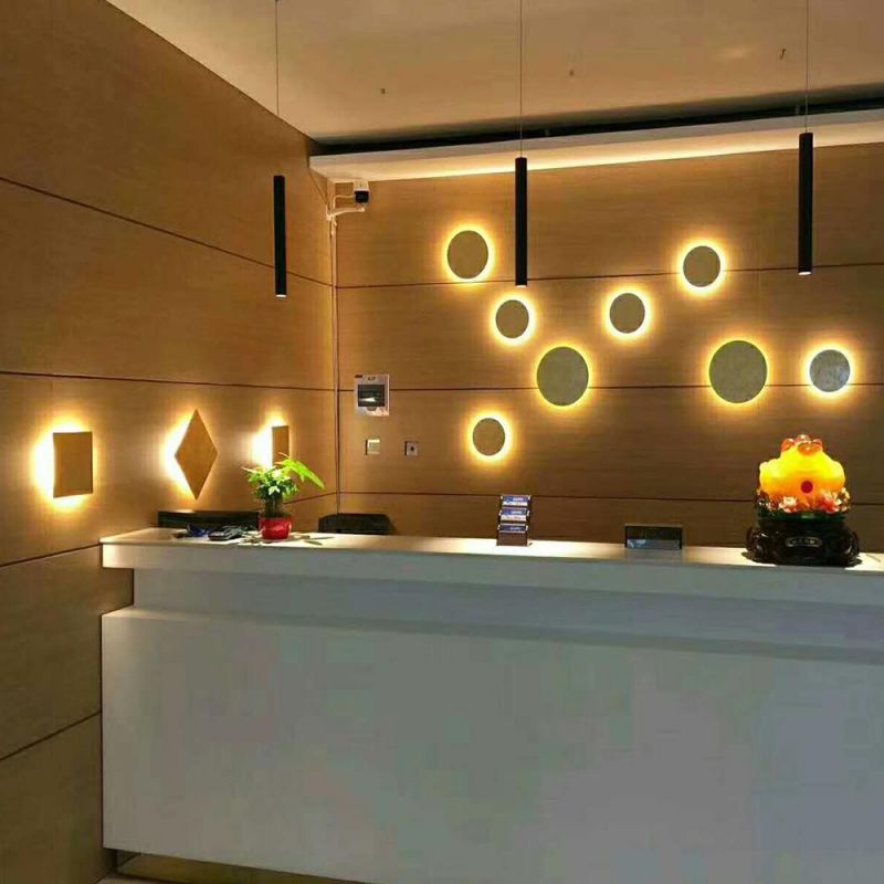 Modern Indoor Stylish Side Gate Decorative Brass Wall Light Fixture