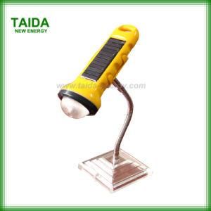 Rechargeable Solar Power LED Desk Light for Bed Reading