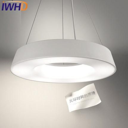 Modern White Pendant Lights Home Peder Prism Design Contemporary Pendant Light (WH-AP-354)