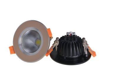 IP44 Safe Hotel Home Restaurant Isolated Driver Recessed Ceiling Anti-Glare 3-in-1 Color 5W LED COB Spotlight Panel Light Downlight