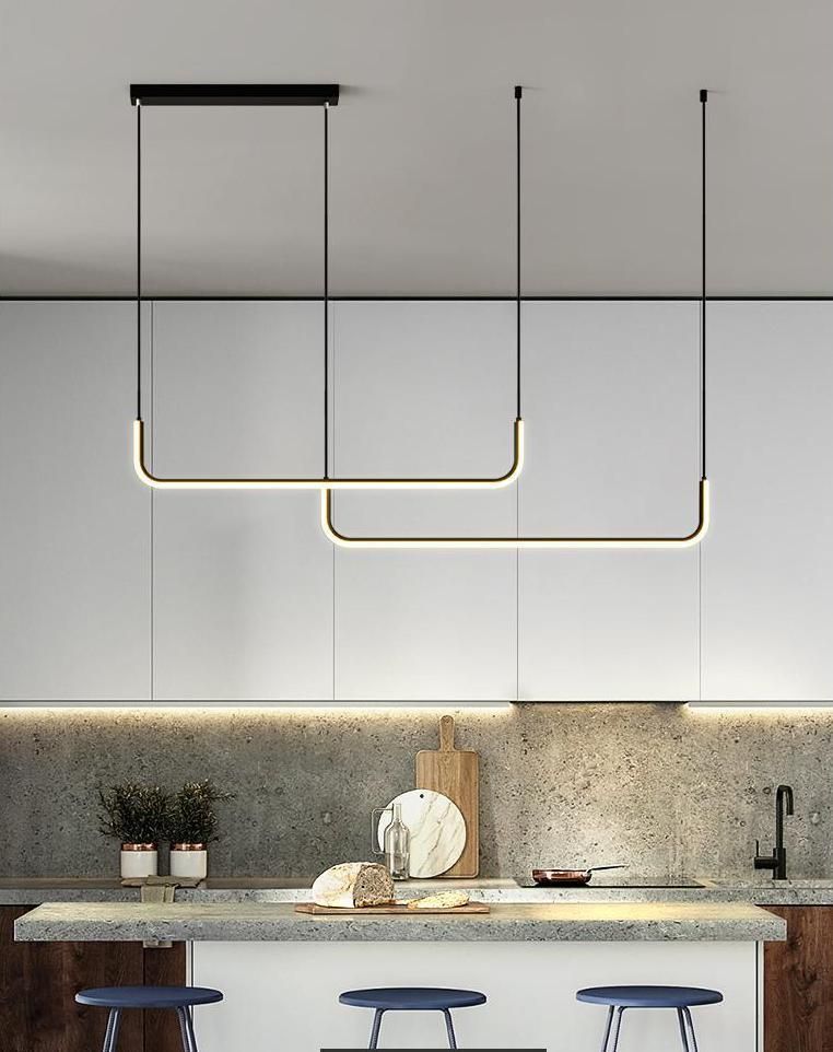 Home Indoor LED Pendant Light Hanging for Bar Dining Room Longer Length Light Decoration