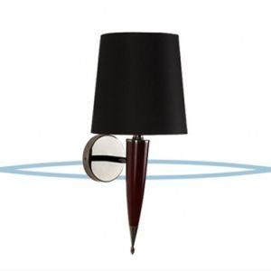 Black String Lamp Shade Wall Lamp for Hotel Decor