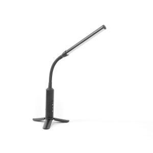 LED Desk Lamp with Tripod, Table Light Rechargeable for Reading and Working.