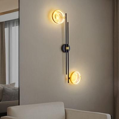 Modern Simple Light Luxury Living Room Wall Lamp Creative Background Wall Lamp