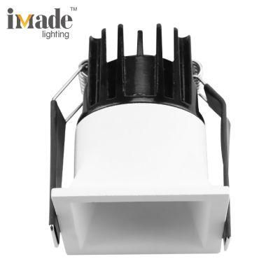 Mini Square 6.2W 2X6.2W 3X6.2W with Dimmable 0-10V Driver LED Spot Light Recessed LED Downlight
