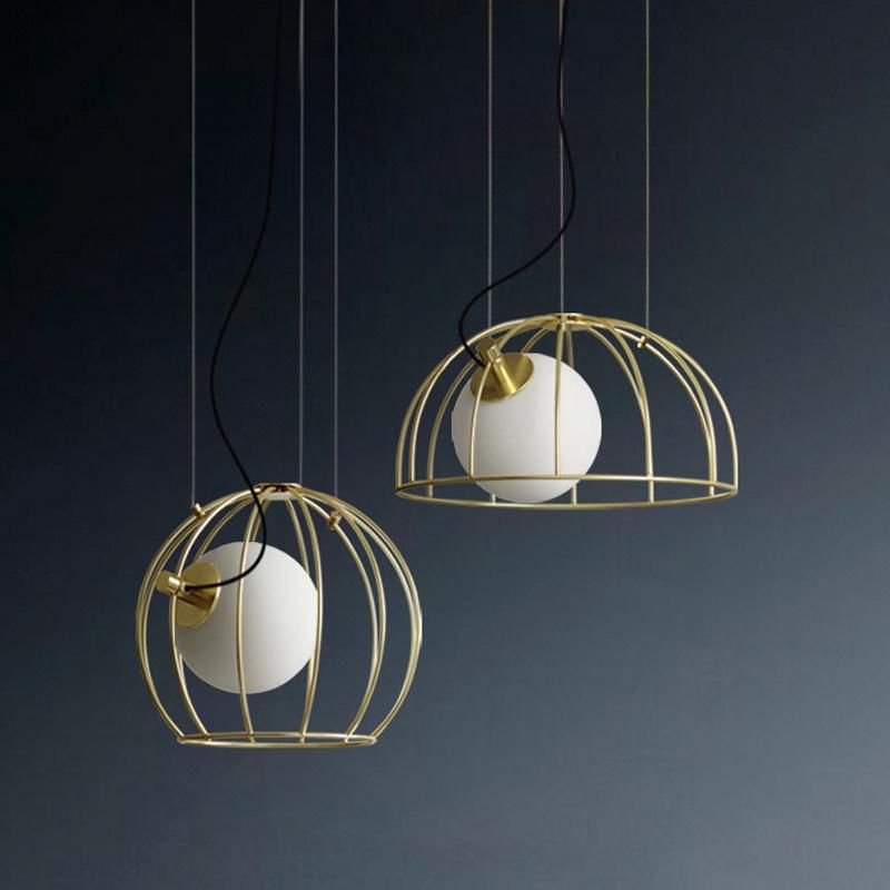 Pendant Lights Modern Art Deco Chandelier for The Kitchen Master Bedroom Gold Pendant Lamp (WH-GP-51)
