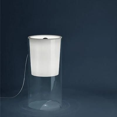 2022 New Postmodern Decor Deddsign Simple Clear Glass Cup Shape Rechargebale Wall Lamp