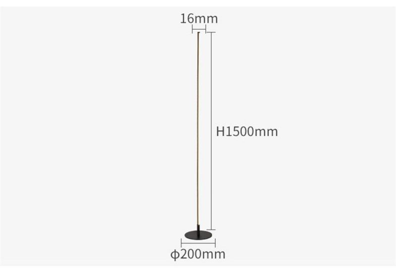 Modern Living Room LED Floor Lamps Study Bedroom Simple Lamps Designer Standing Lamps