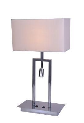 Hotel Table Lamp/Lighting with Fabric Shade (TB-3051M)
