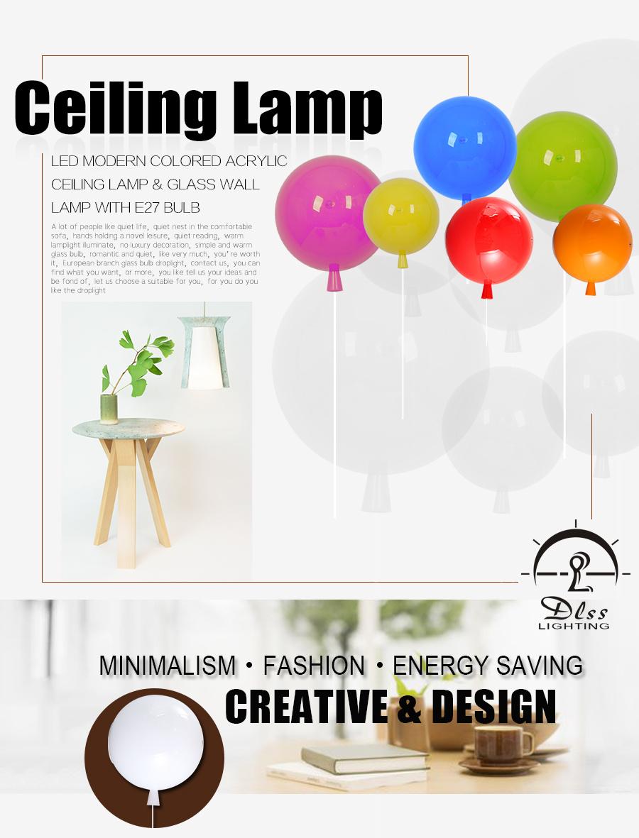 Hot Sale Bedroom Modern Christmas Children Decorative Balloon Lighting
