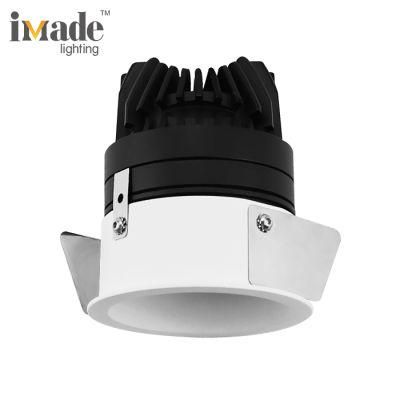 Single Head Aluminum 10W 15W Adjustable LED COB Recessed Spotlight Downlight