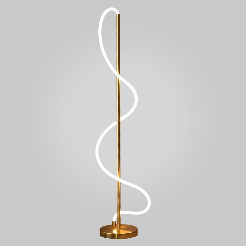 Floor Lamp Extremely Simple Light Luxury Modern Simple Creative Line Bedroom Living Room Floor Lamp (WH-MFL-103)