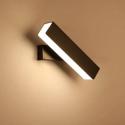 Wall Lamp for Corridor Aisle Balcony Bedside Study Living Room Bedroom Mirror LED Lighting 10cm 25cm 30cm Black/White