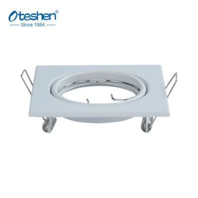 Square Size White Color Downlight Fixture IP20 Indoor Light