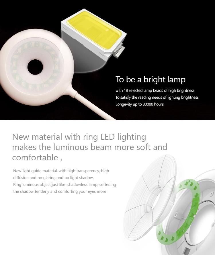 OEM LED Night Light LED Flexible Table Lamp Book Light