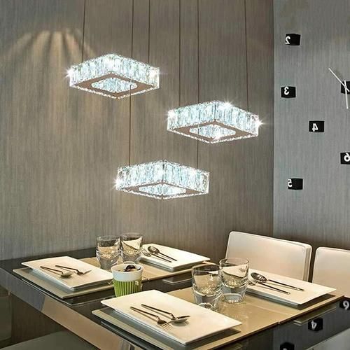 LED Chandelier Light Modern K5 Crystal Hanging Lighting for Sitting Room Decoration