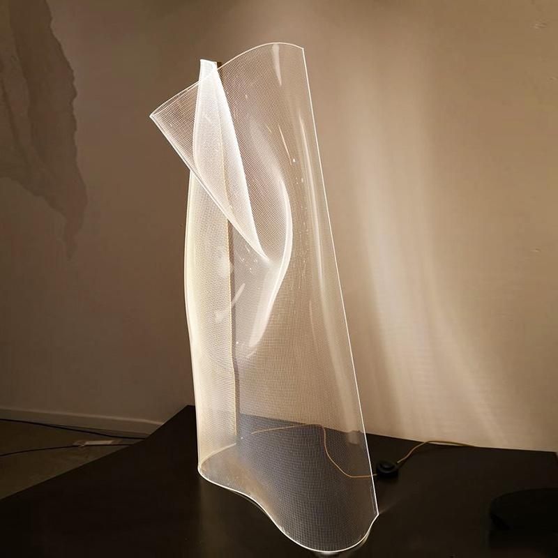 Advanced Art Transparent Desk Lamp Table Lamp Hotel Lobby Lamp