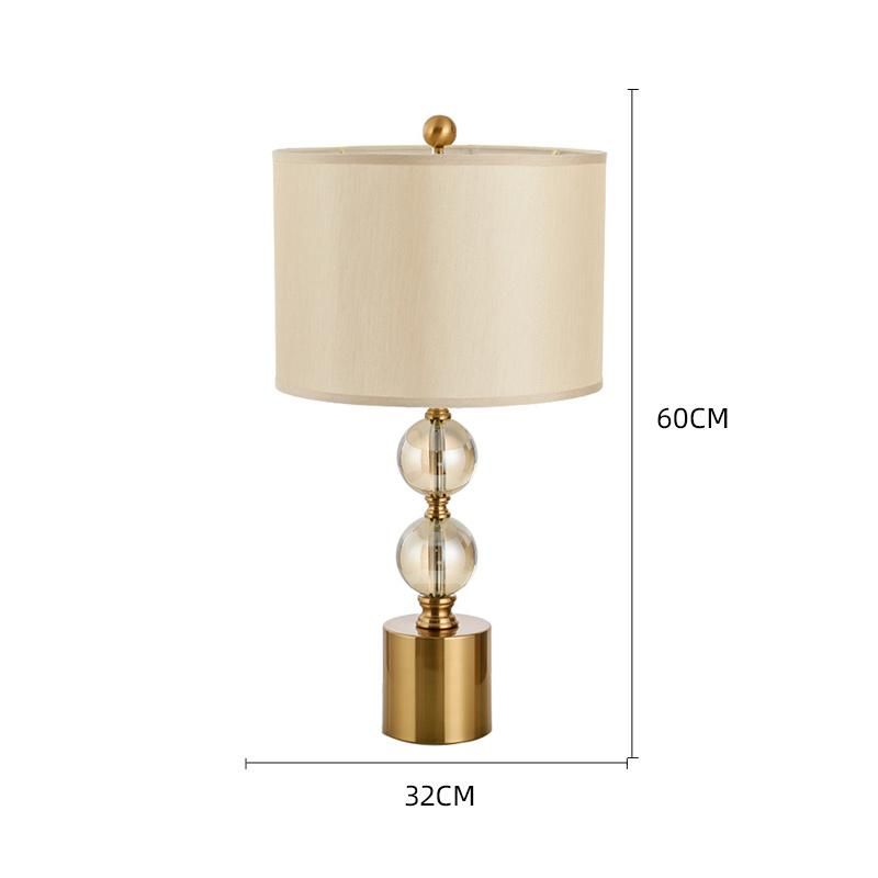 Bedroom Nordic Bedside Modern Minimalist Living Room Study Reading Room Creative Personality Light Luxury Glass Table Lamp