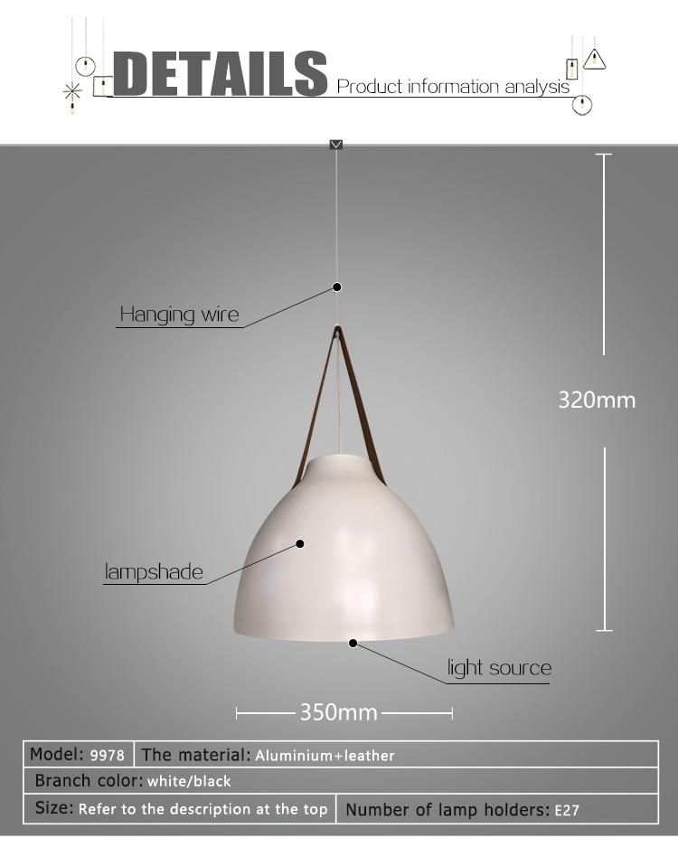 Factory Direct Sale Modern Fancy Restaurant Projector Pendant Light