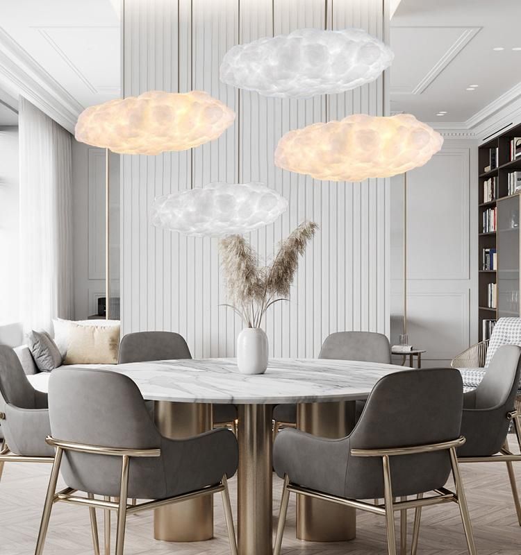 Modern Style Nordic Theme Cloud Chandelier Hotel Restaurant Cloud Lamp