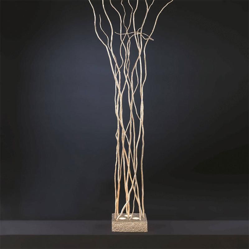 2022 New Design Luxury Modern Light Antique Brass Crystal Stand Lamps Corner Decorative LED Gold Floor Chandelier Lighting