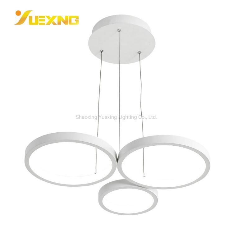 3000-6000K SMD Circle 44W 45W Pendant Hanging Smart Light with Bluetooth