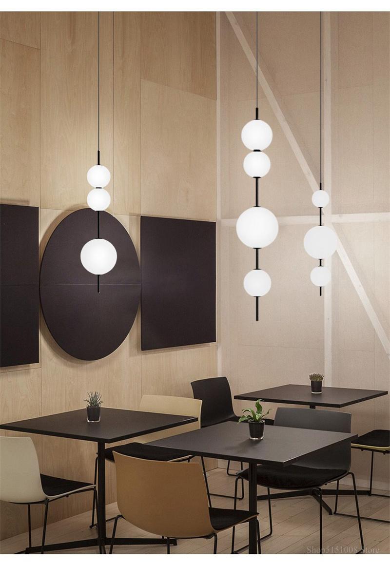 Modern LED Pendant Lamps Hanging Light Fixture Restaurant Gourd Pendant Lights (WH-GP-49)