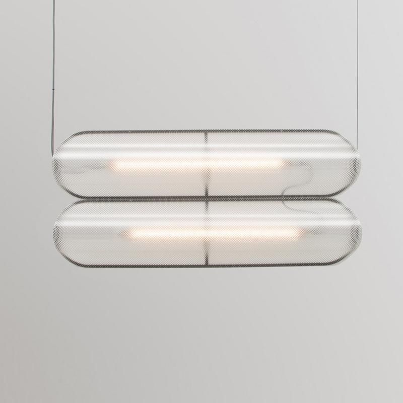 Nordic Liner Pendant Lamp Designer Minimalist LED Glass Pendant Lamp (WH-AP-118)