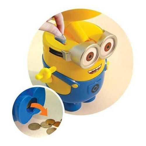Minions Shape Indoor LED Night Light with Money Box