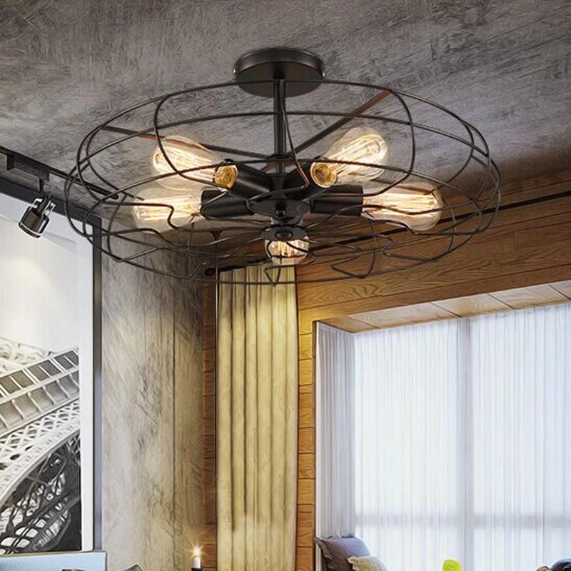 Retro Copper Loft Ceiling Lights for Indoor Home Lighting Fixtures (WH-LA-10)