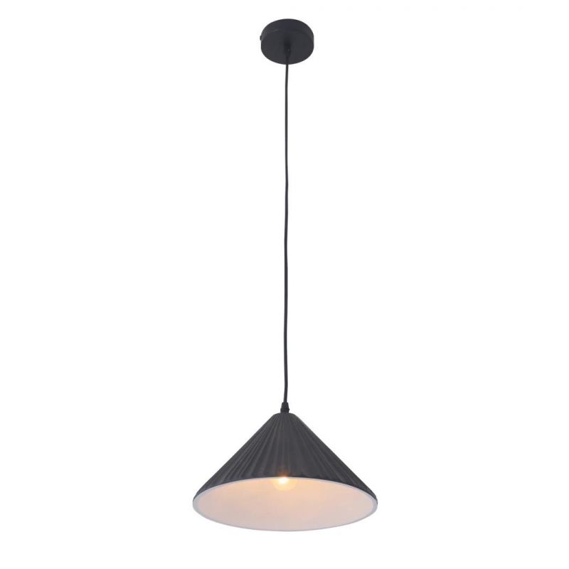 Nordic Green Black White Metal Hanging Light Pendant Light for Kitchen Island, Dining Room, Bedroom, Bathroom