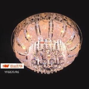 2015 New Modle Glass Crystal Ceiling Lamp with MP3 (YF6028/R6)