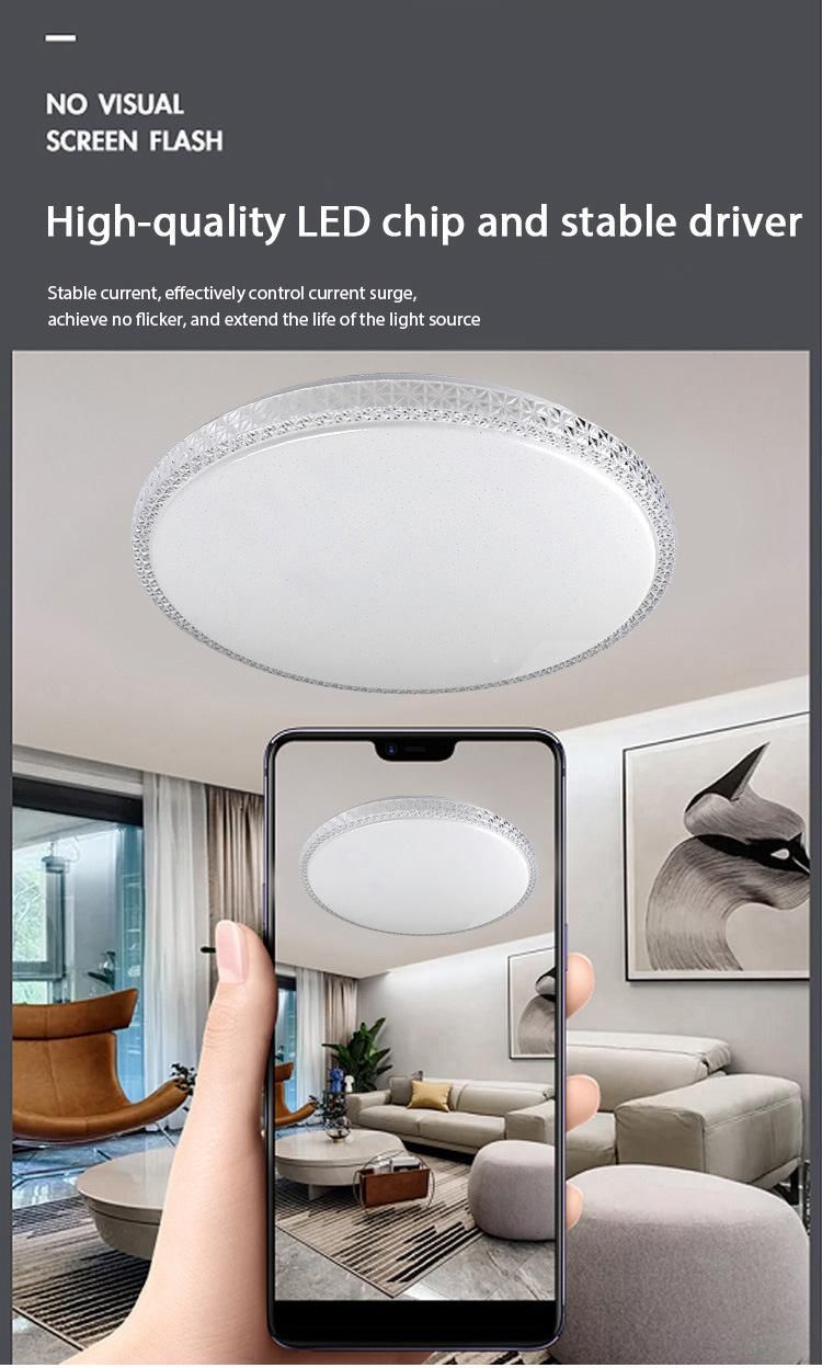 New Flush Sensor LED Ceiling Lamp Motion Control Ceiling Lights