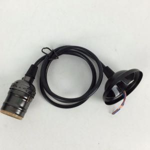 Black E26 UL Lampholder Lamp Cord Set Pendant Lighting for Shop