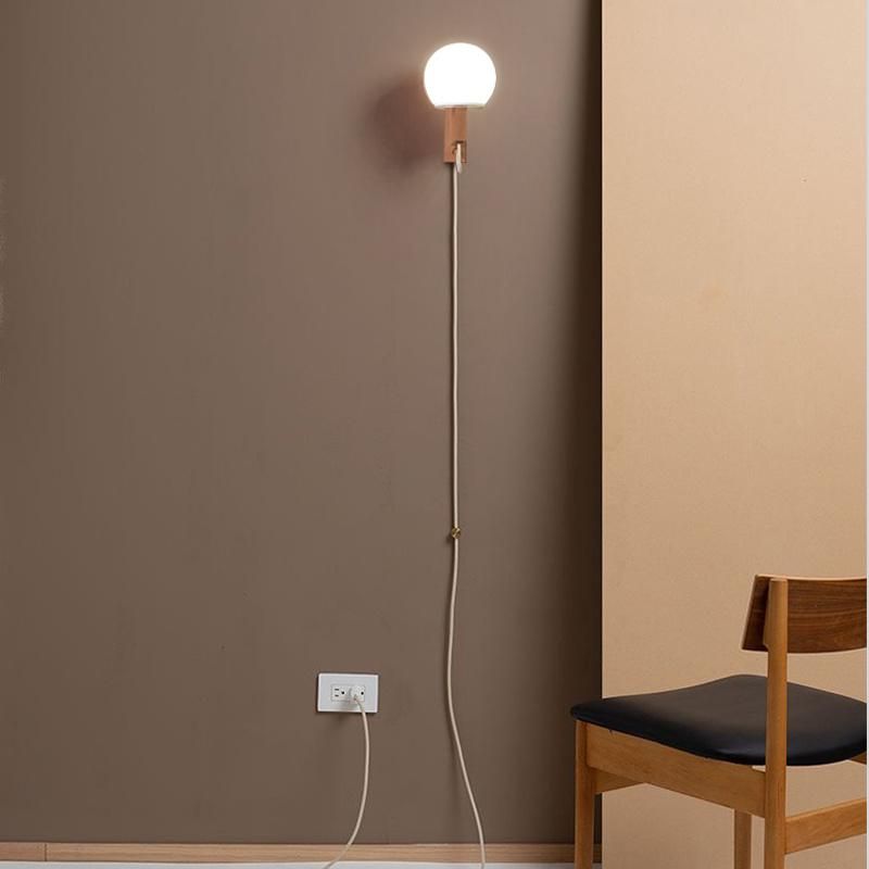 Modern Simple Living Room Dining Room Light Bedroom Bedside Wall Lamp