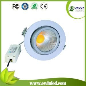 Cut Size 140mm Rotatable LED Downlight with 3years Warranty