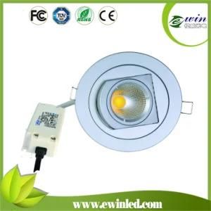 Cutting Size 110mm COB Rotatable LED Downlight with 3years Warranty
